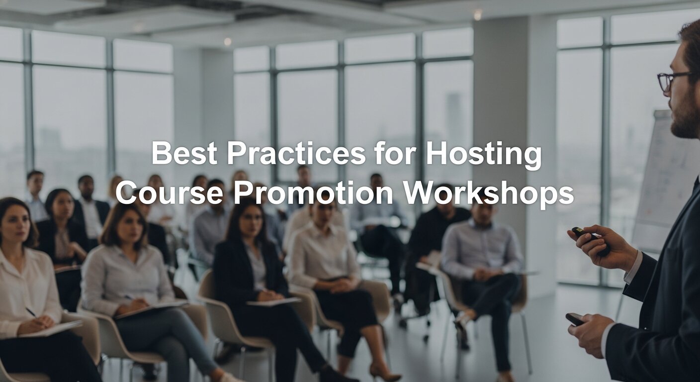 Best Practices for Course Promotion Workshops