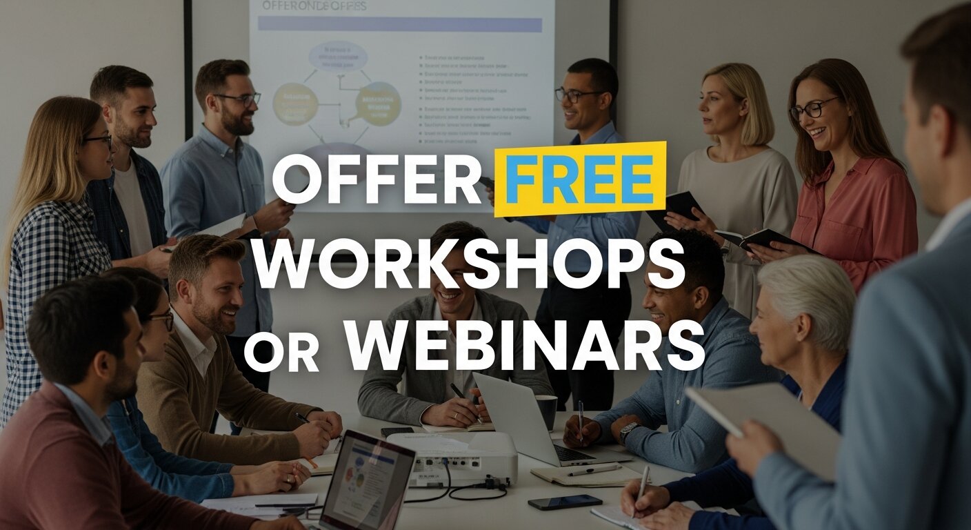 Offer Workshops or Webinars