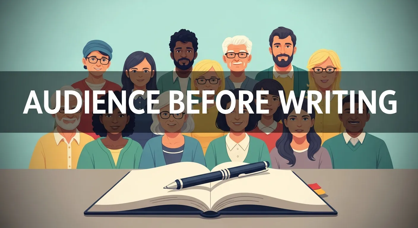 Audience Before Writing