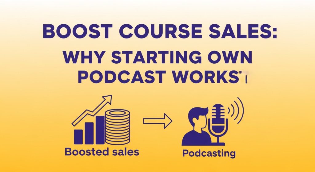 Podcast for course promotion