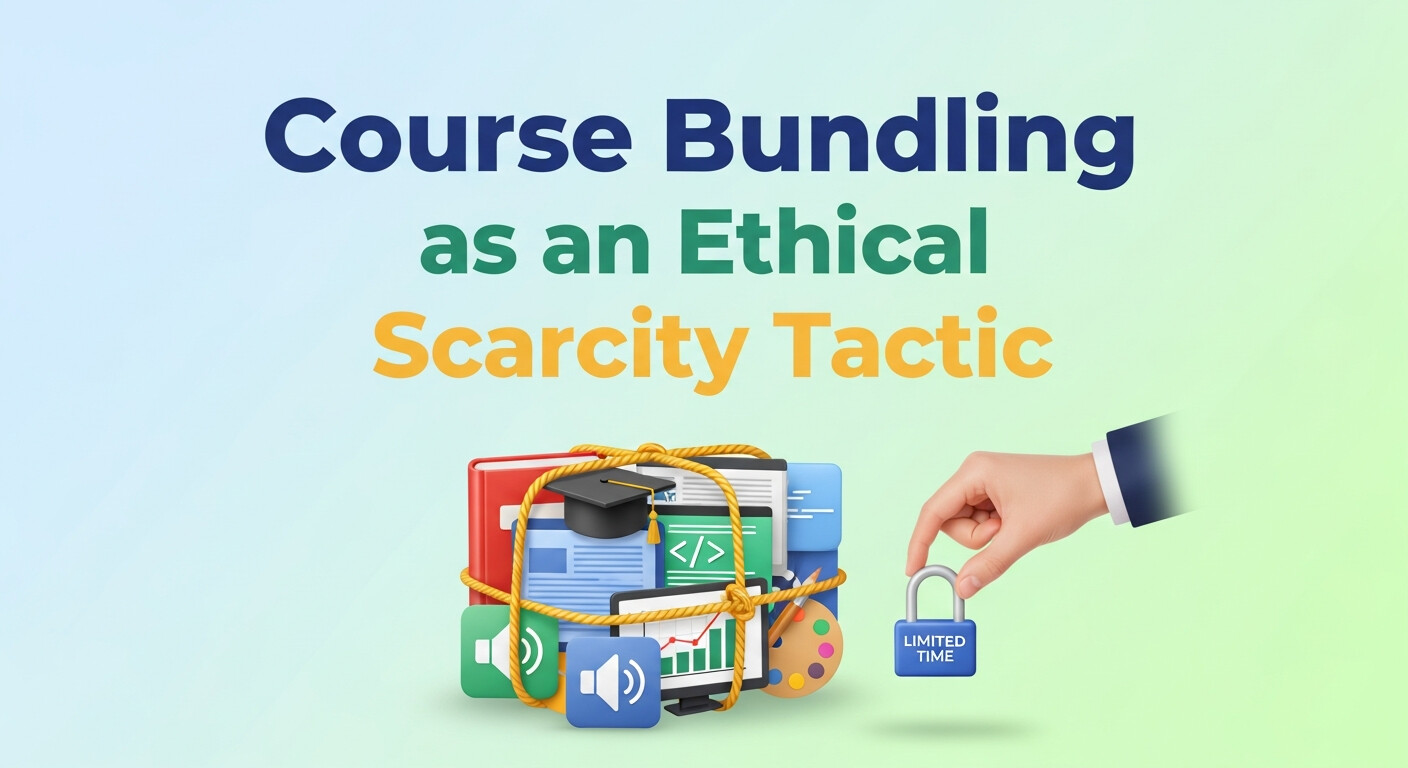 Course Bundling for Ethical Scarcity 