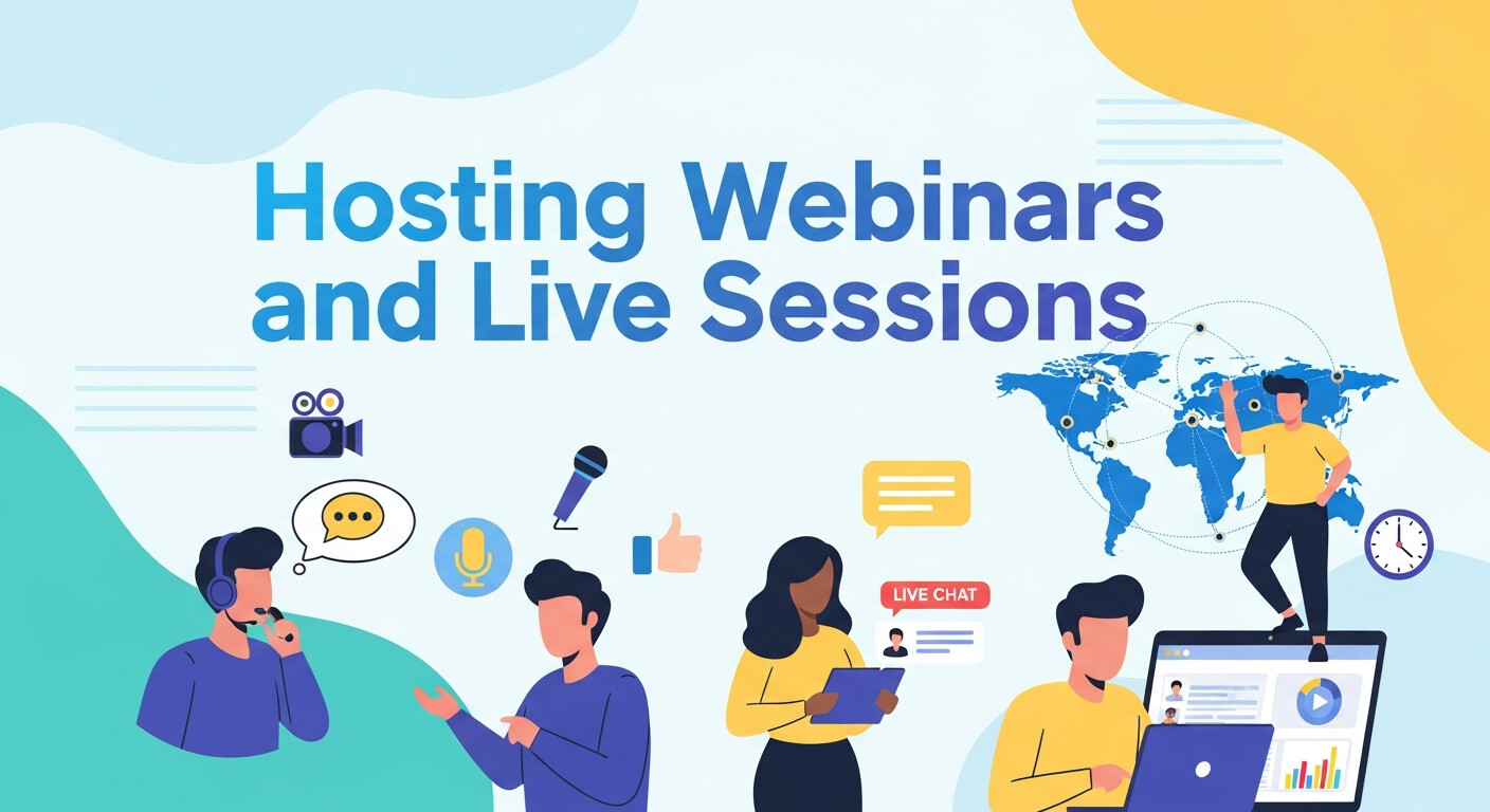 Hosting and Live Sessions