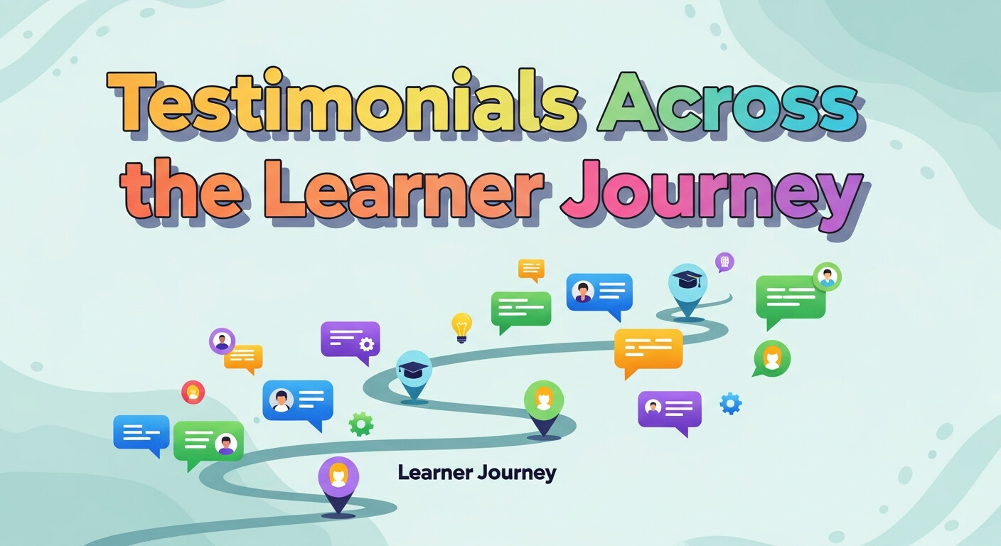 Testimonials Across the Learner Journey