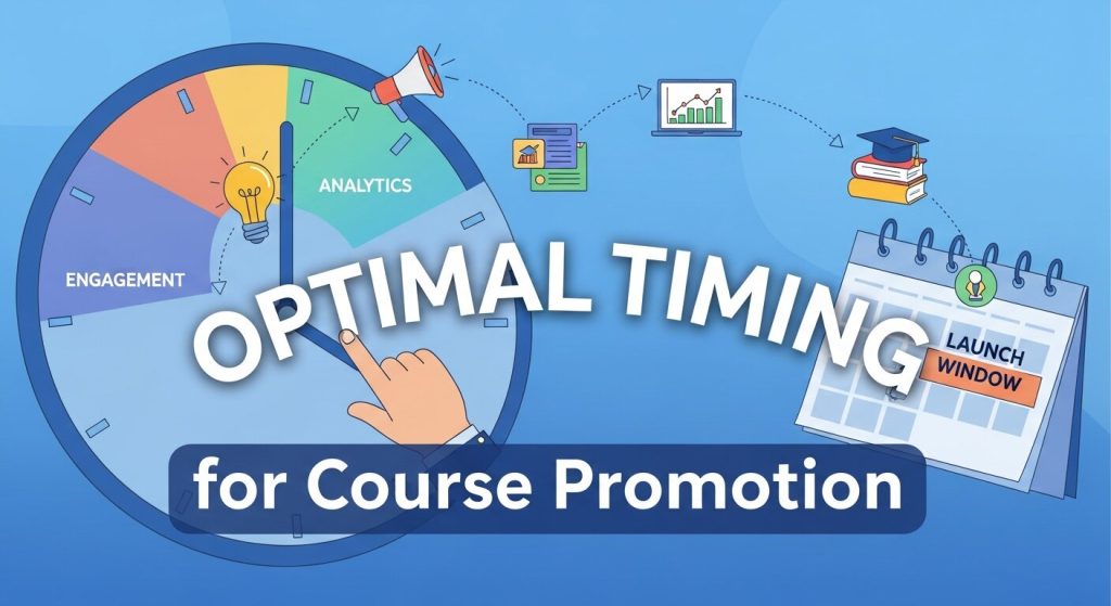 course promotion timing