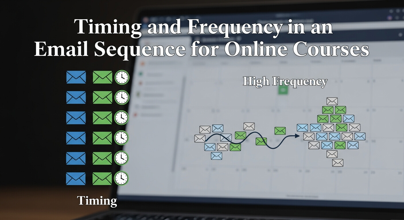 Timing and Frequency in Email Sequence