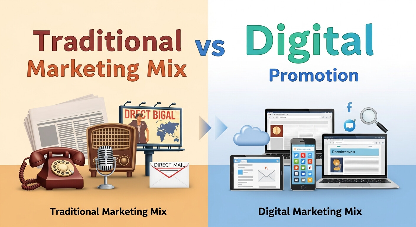 Traditional vs Digital Marketing