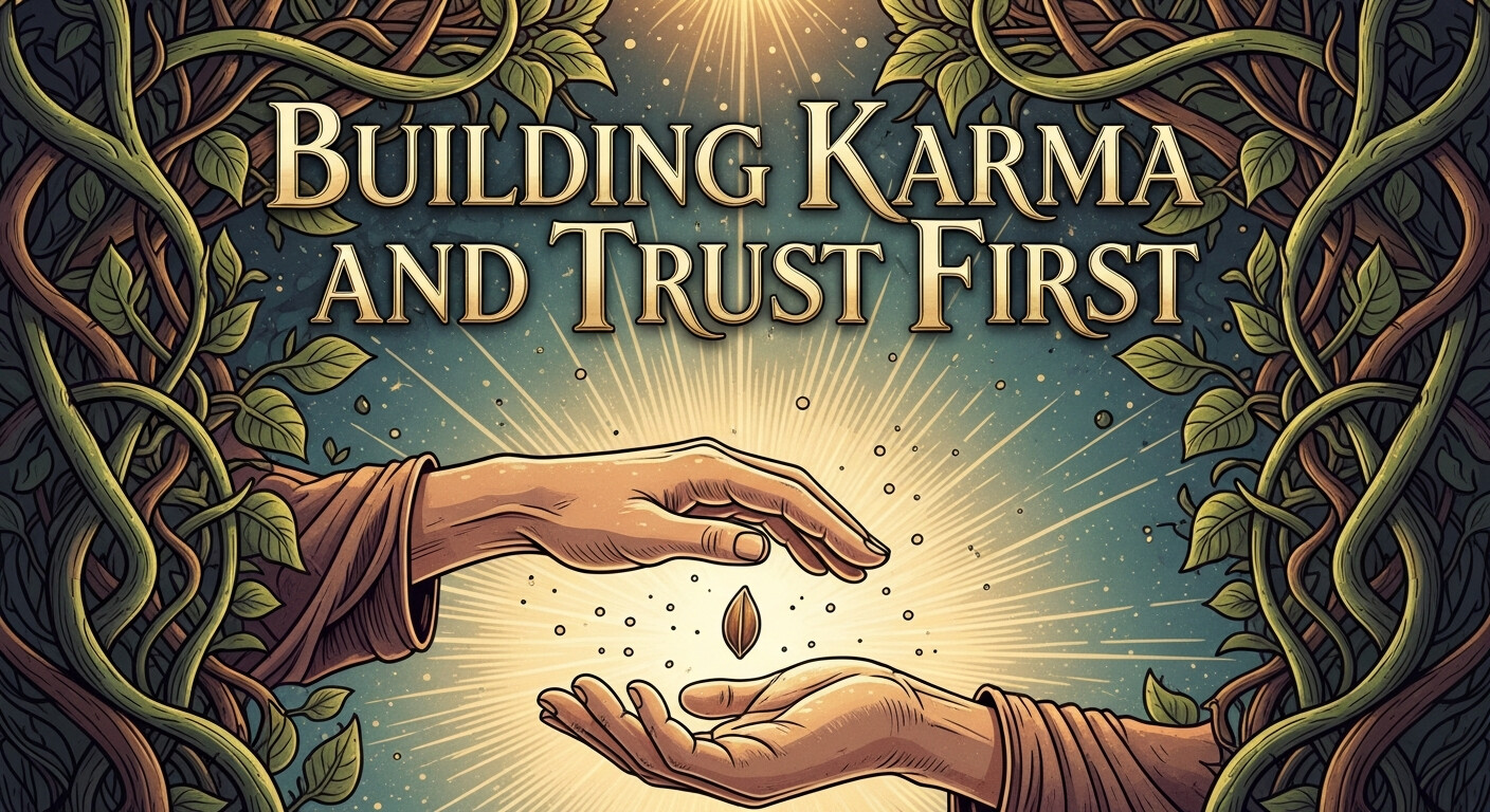 Building Karma and Trust First
