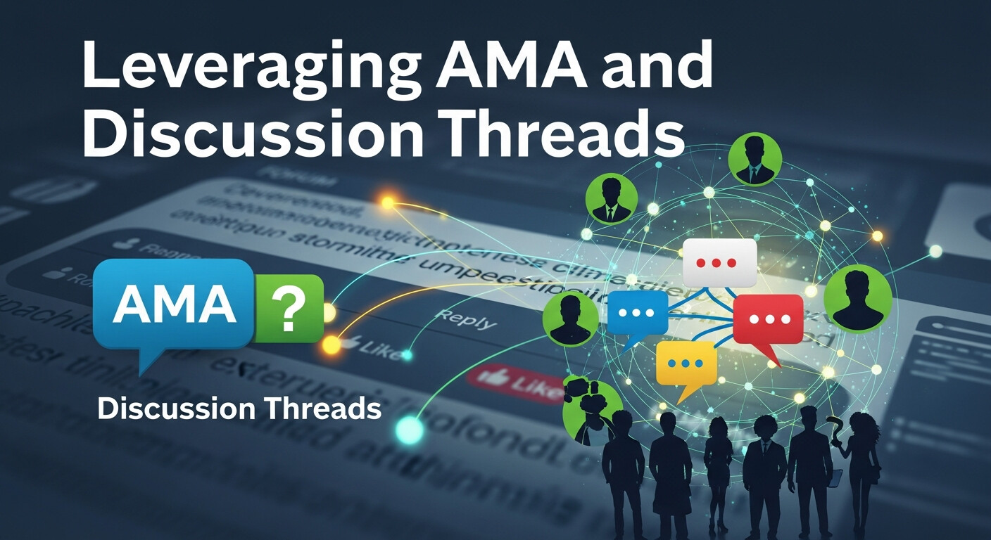 Leveraging AMA and Discussion