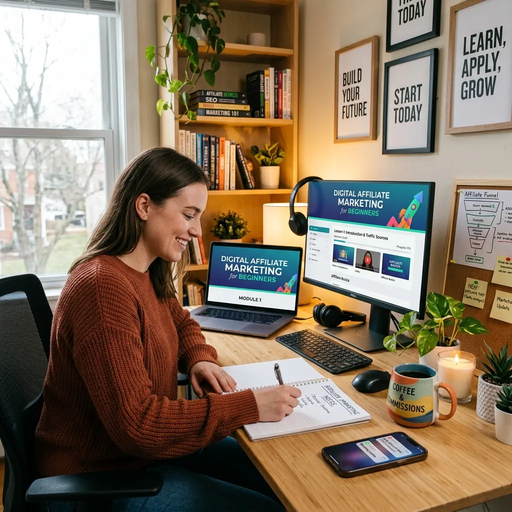 The Intersection of Digital Education and affiliate marketing for dummies