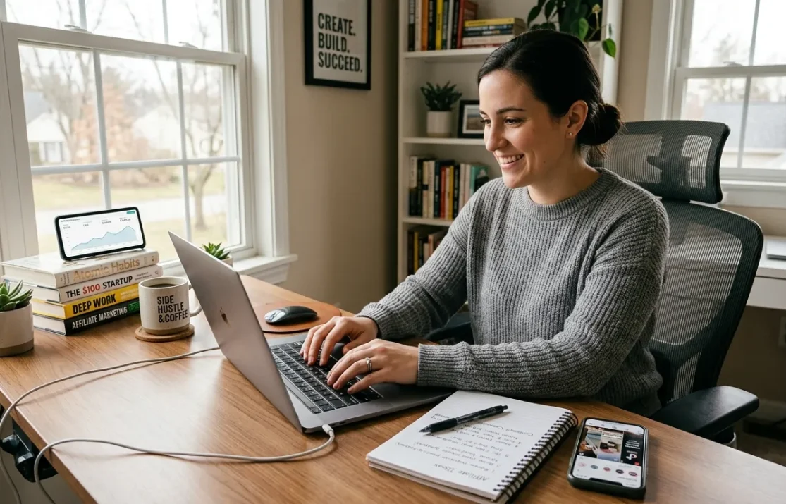 affiliate marketing side hustle