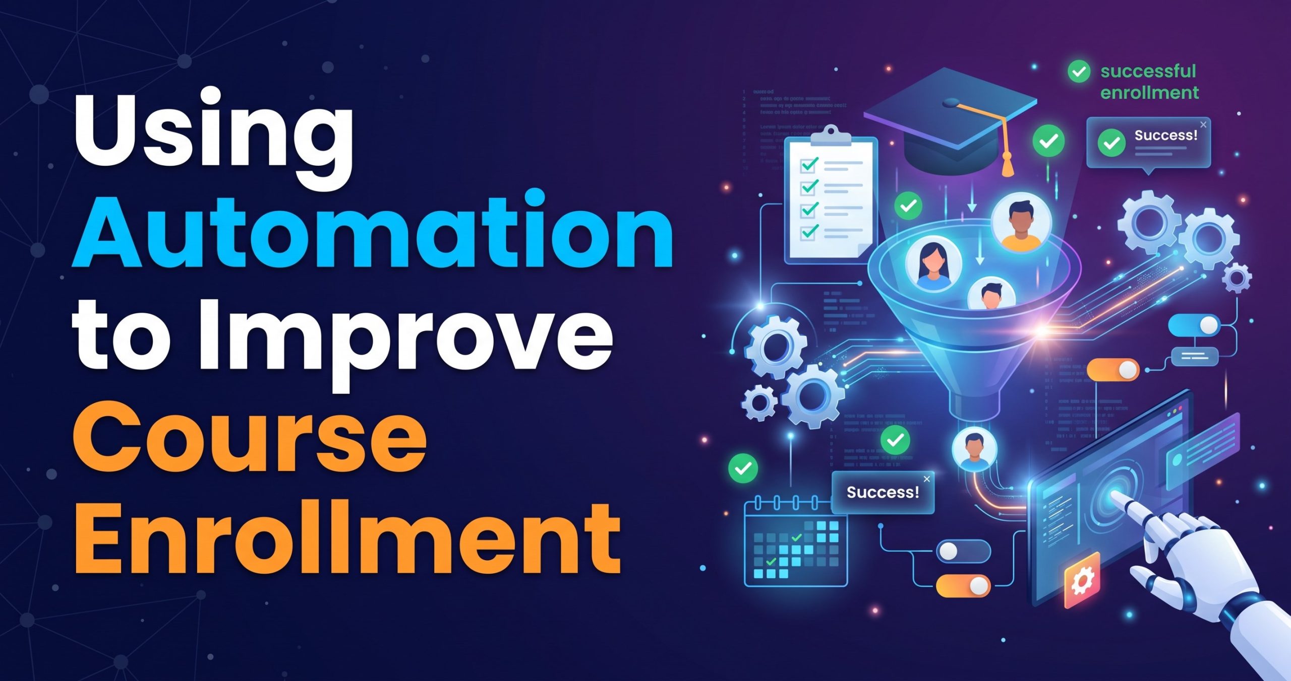 Automation to Improve Course 